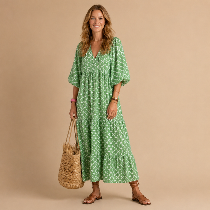 Karolina | Zwiewna Sukienka Maxi